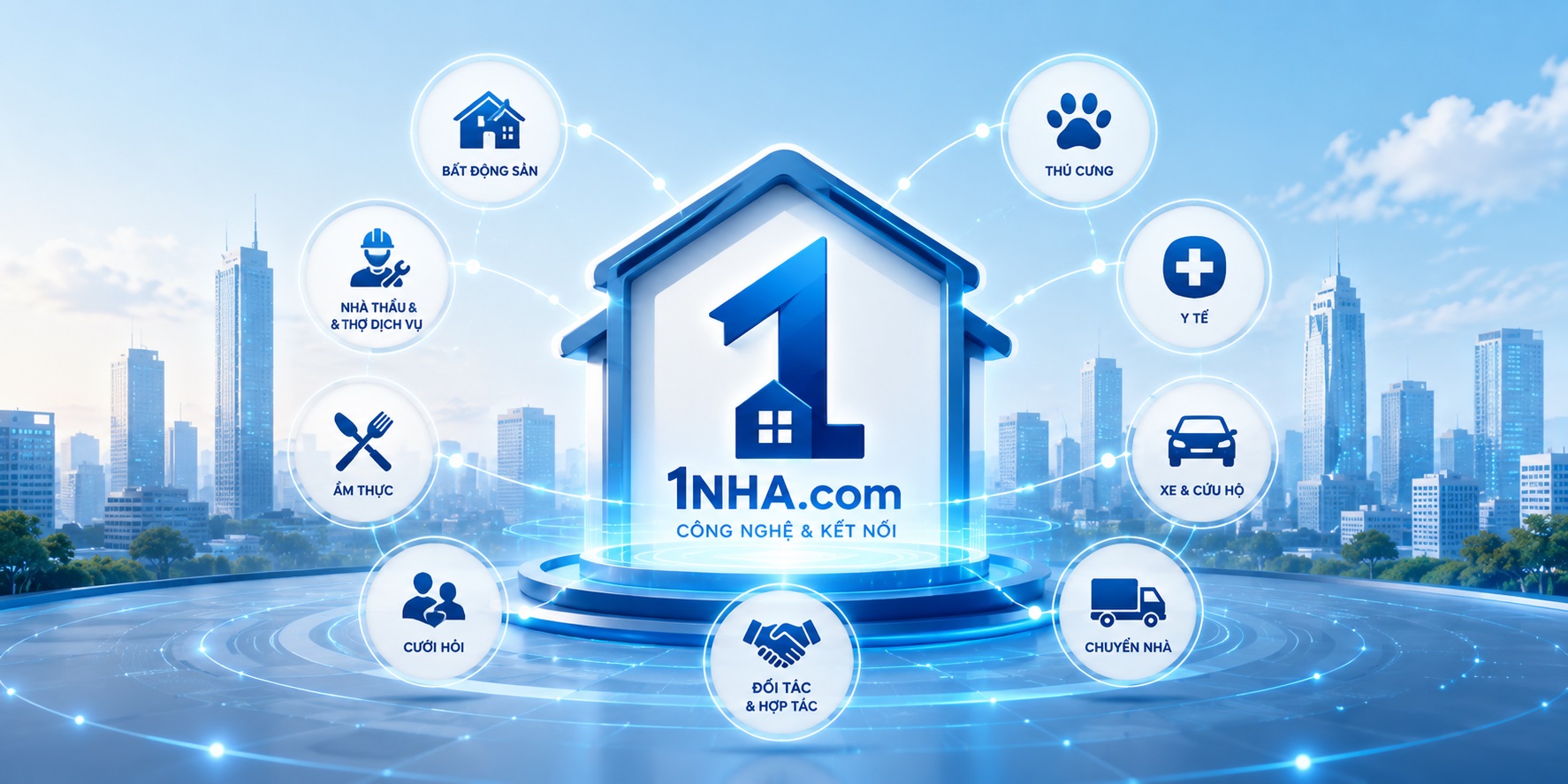 Ý nghĩa thương hiệu 1Nha.com – Một Nhà cho nhiều nền tảng kết nối